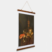 Levensduur met lak- en fruitboomstammen hangend wandkleed (Gebogen)