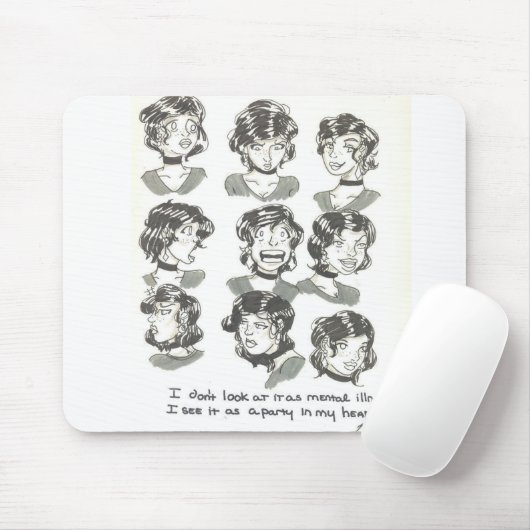 Levensduur met meer opties muismat (Met muis)