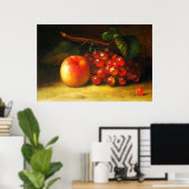 Levensduur met Poster van fruit (Thuiskantoor)