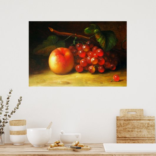 Levensduur met Poster van fruit (Keuken)