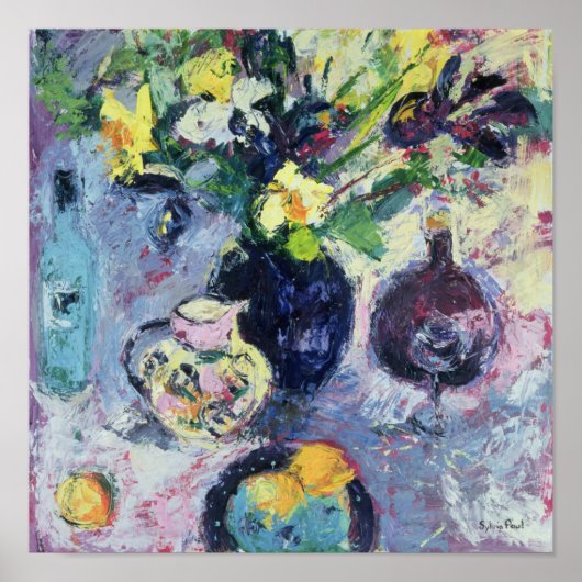 Levensduur met Turquoise Bottle 2002 Poster (Voorkant)