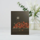 Levensduur met wilde aardbeien, 17e C Fine Art Briefkaart (Staand voorkant)