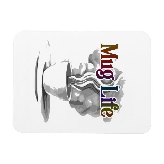 Levensduur mok: Flexibele fotomagneet Magneet (Horizontaal)