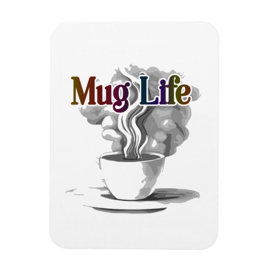 Levensduur mok: Flexibele fotomagneet Magneet (Verticaal)