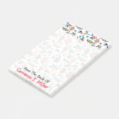 Levensduur onderwater Zee | Jouw namen toevoegen Post-it® Notes (Schuin)