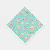 Levensduur onderwater Zee Servet (Hoek)