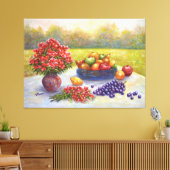 Levensduur (oorspronkelijke verf van olie) canvas afdruk (Insitu (Woonkamer))