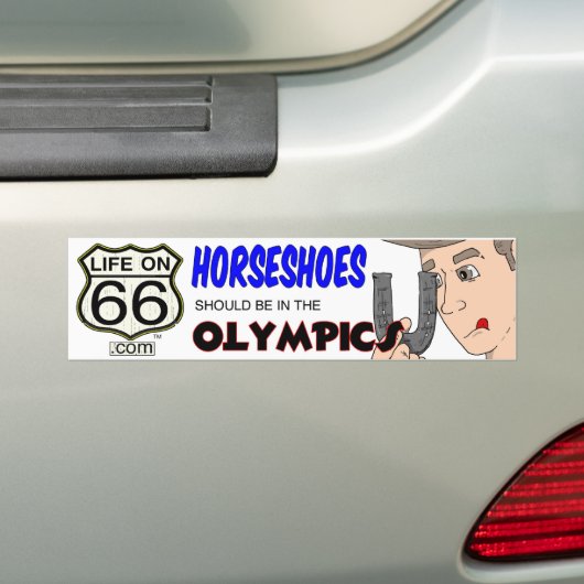 Levensduur op 66 Bumpersticker (Op auto)