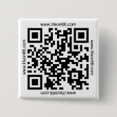Levensduur op 66 Button (QR-code) (Voorkant)