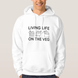 Levensduur op de Veg Hoodie