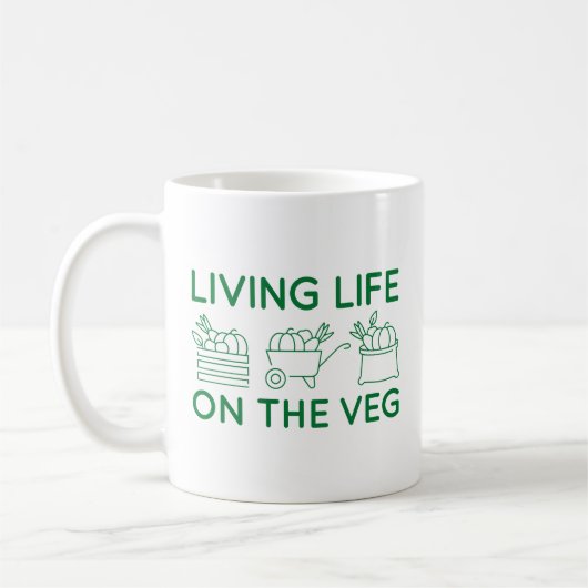 Levensduur op de Veg Koffiemok (Links)