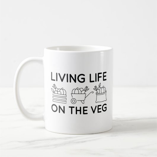 Levensduur op de Veg Koffiemok (Links)