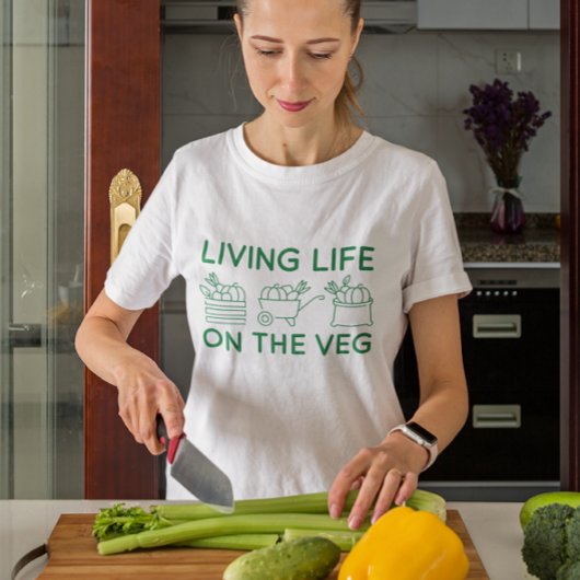 Levensduur op de Veg T-shirt