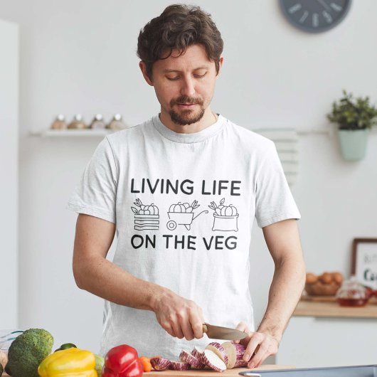 Levensduur op de Veg T-shirt