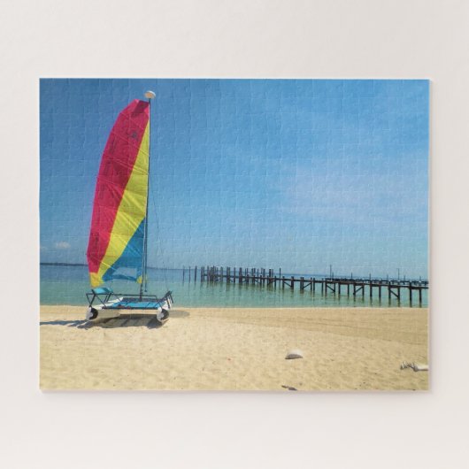 Levensduur op het strand - 16 x 20 - 520 stuks legpuzzel (Horizontaal)