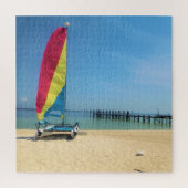 Levensduur op het strand - 20x20 - 676 stuks legpuzzel (Verticaal)