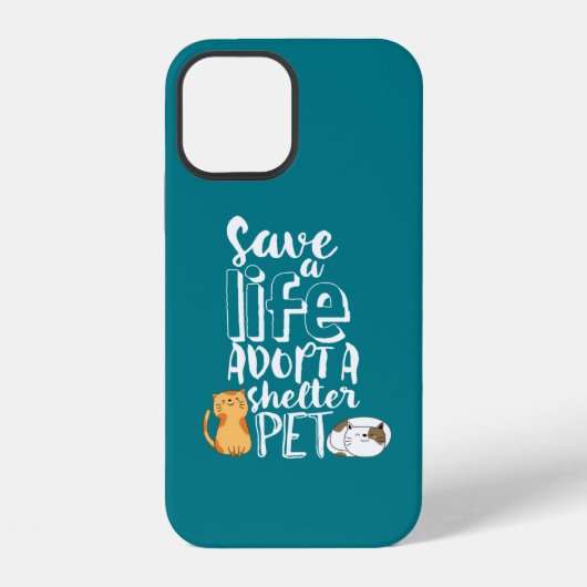 Levensduur opslaan op schelpdierentuin iPhone hoesje (Achterkant)