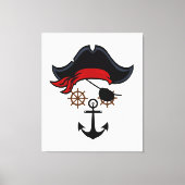 LEVENSDUUR PIRAAT CANVAS AFDRUK (Voorkant)