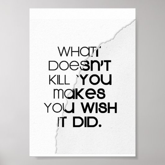 Levensduur Poster (Voorkant)