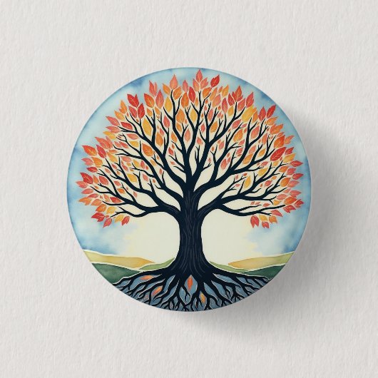 LEVENSDUUR RONDE BUTTON 3,2 CM (Voorkant)