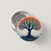 LEVENSDUUR RONDE BUTTON 3,2 CM (Voorkant /achterkant)