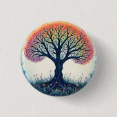 LEVENSDUUR RONDE BUTTON 3,2 CM (Voorkant)