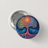 LEVENSDUUR RONDE BUTTON 3,2 CM (Voorkant /achterkant)