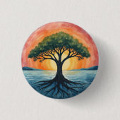 LEVENSDUUR RONDE BUTTON 3,2 CM (Voorkant)