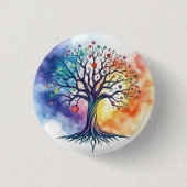 LEVENSDUUR RONDE BUTTON 3,2 CM (Voorkant)