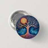 LEVENSDUUR RONDE BUTTON 3,2 CM (Voorkant /achterkant)