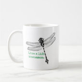 Levensduur Soms Dragonfly Koffiemok (Links)