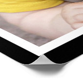 LEVENSDUUR VAN DE BABY VAN DE LEVENSMIDDELEN VAN D POSTER (Hoek)