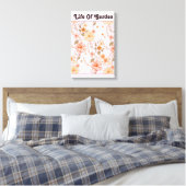 Levensduur van de tuinbouw canvas afdruk (Insitu (Slaapkamer))