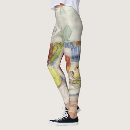 Levensduur van de verf van fruit en wijn leggings (Links)