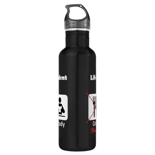 Levensduur van een diergeneeskundige flesje van 71 waterfles  (Achterkant)