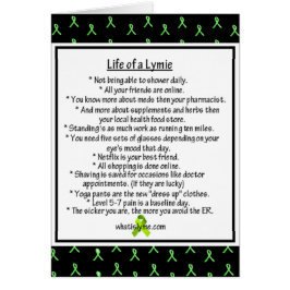 Levensduur van een Kaart van de Humor van de ziekt