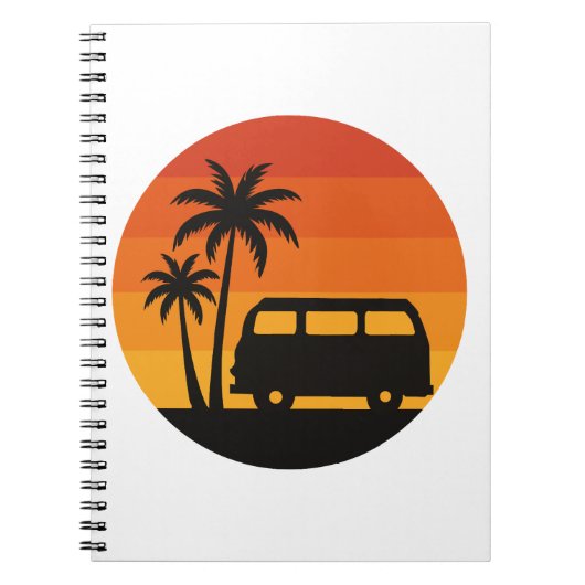 levensduur van een roadtrip notitieboek (Voorkant)