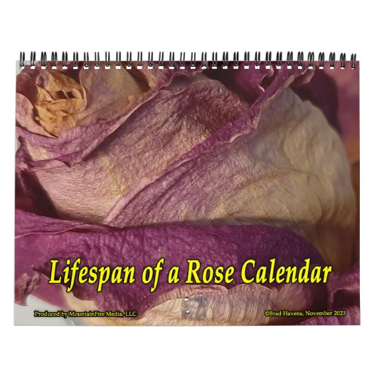 Levensduur van een Roos Kalender (Hoes)