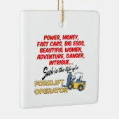 Levensduur van een vorkhefbedrijf keramisch ornament (Rechts)