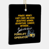 Levensduur van een vorkhefbedrijf keramisch ornament (Rechts)