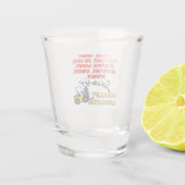 Levensduur van een vorkhefbedrijf shot glas (Achterkant)