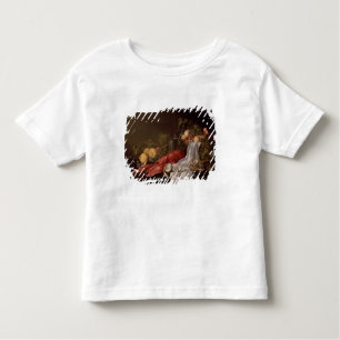 Levensduur van fruit en kreeft kinder shirts