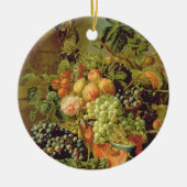Levensduur van fruit keramisch ornament (Voorkant)