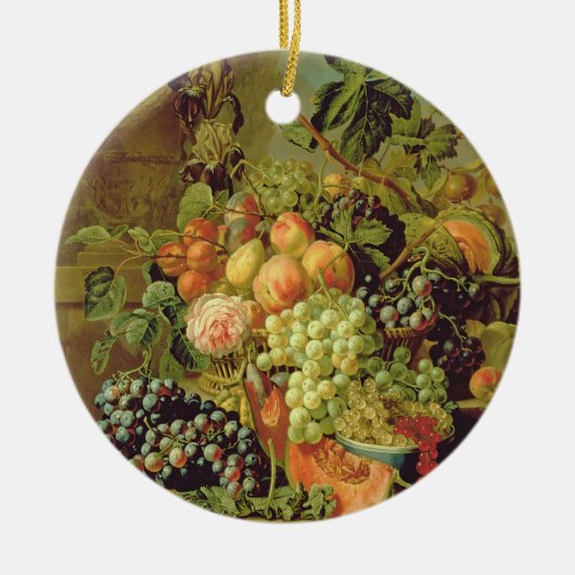 Levensduur van fruit keramisch ornament (Voorkant)
