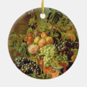 Levensduur van fruit keramisch ornament (Achterkant)