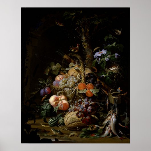 Levensduur van fruit poster (Voorkant)