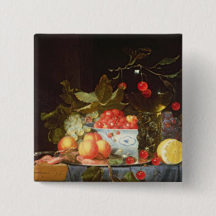 Levensduur van fruit vierkante button 5,1 cm
