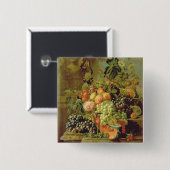 Levensduur van fruit vierkante button 5,1 cm (Voorkant /achterkant)