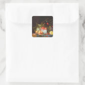 Levensduur van fruit vierkante sticker (Tas)