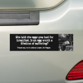 Levensduur van het lijden bumpersticker (Op auto)